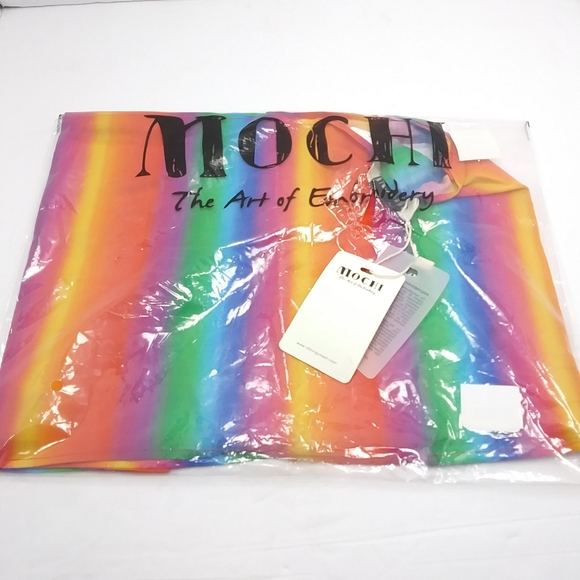 MOCHI "Polynesian Collection 2019" Rainbow Scarf - Picture 2 of 9